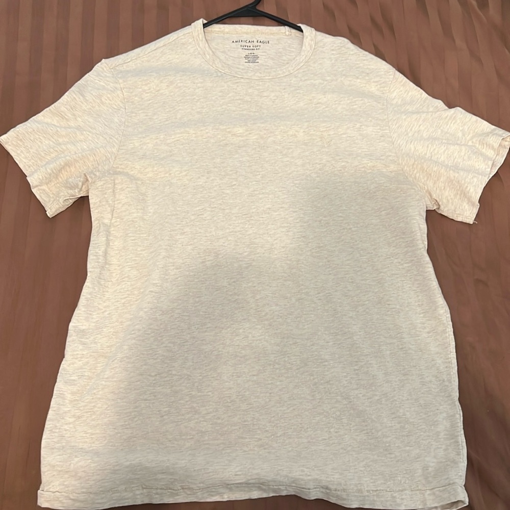 American Eagle Cream Men’s T-Shirt